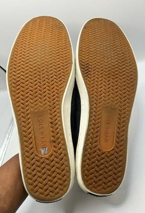 Cole Haan Grand Series Pinch Weekender Camp Moc Canvas Boat Shoes Black C32162 - Picture 5 of 7